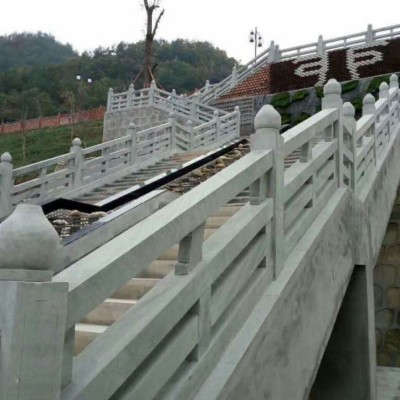 青石臺階護欄 四川景區青石欄桿