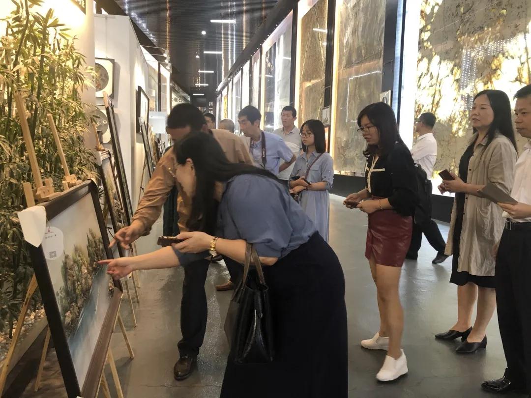 石材文化的分享者|晉江、南安兩地作協(xié)主席與作家蒞臨水頭參觀指導