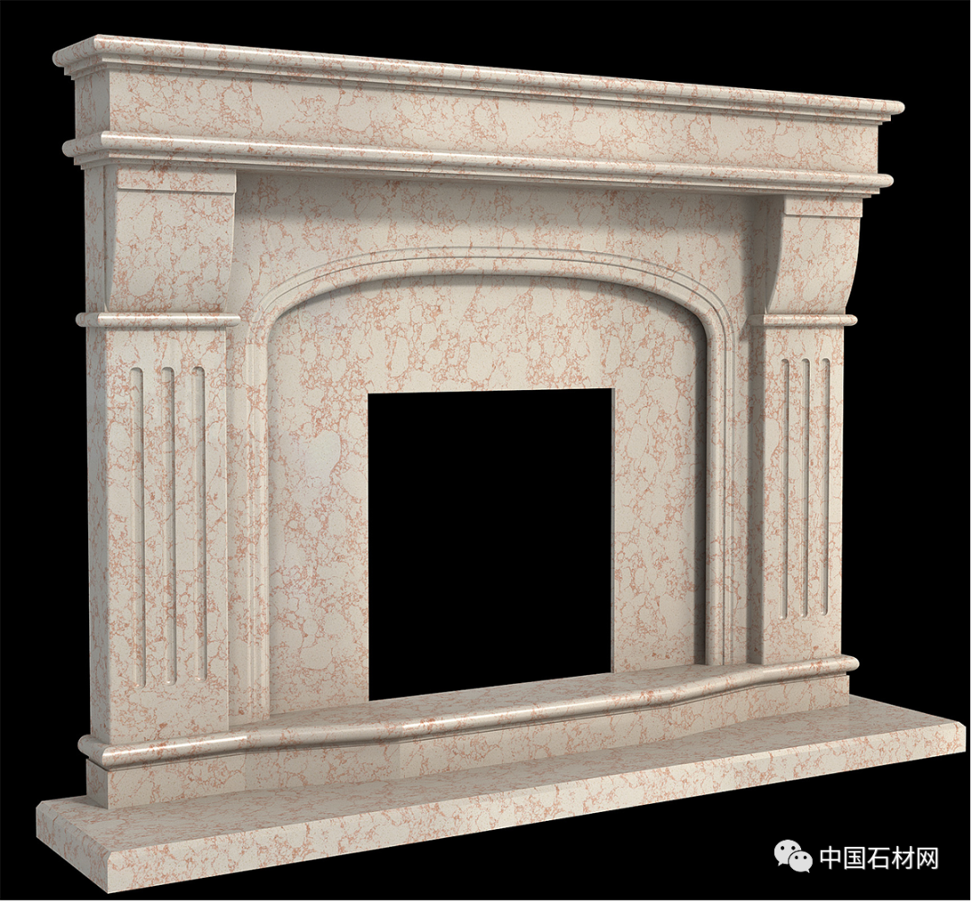 石材小小一張立面圖,生產加工少不了