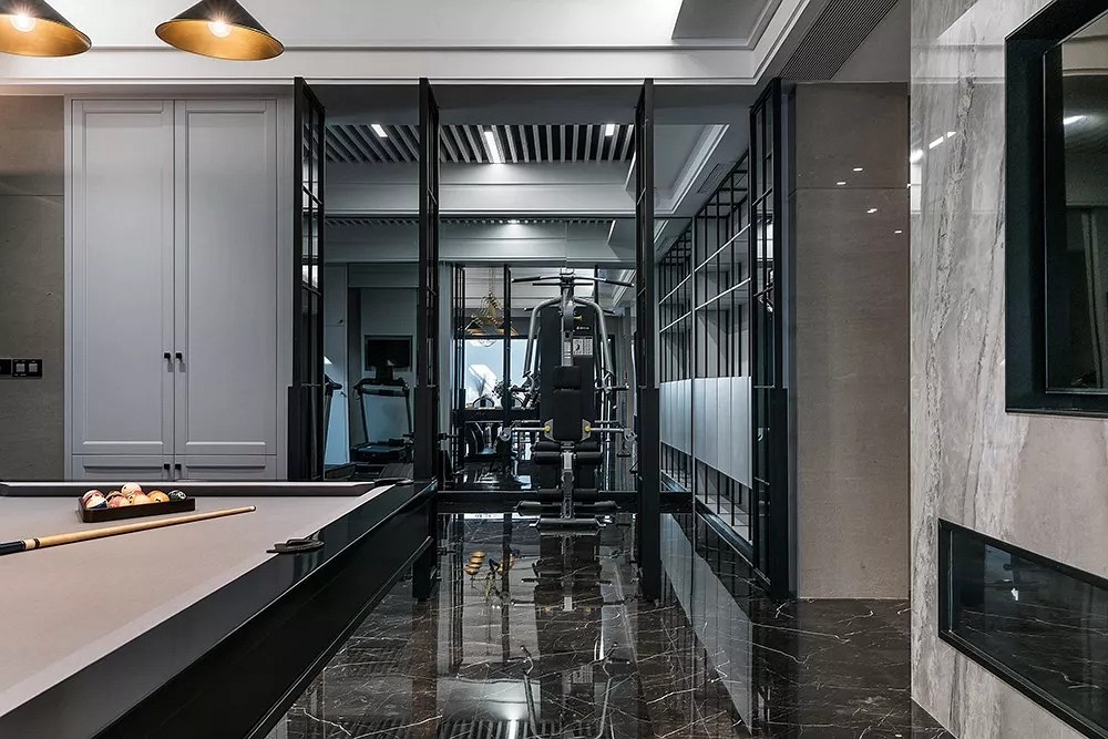 黑白大理石+金屬線，精致優雅的完美搭配