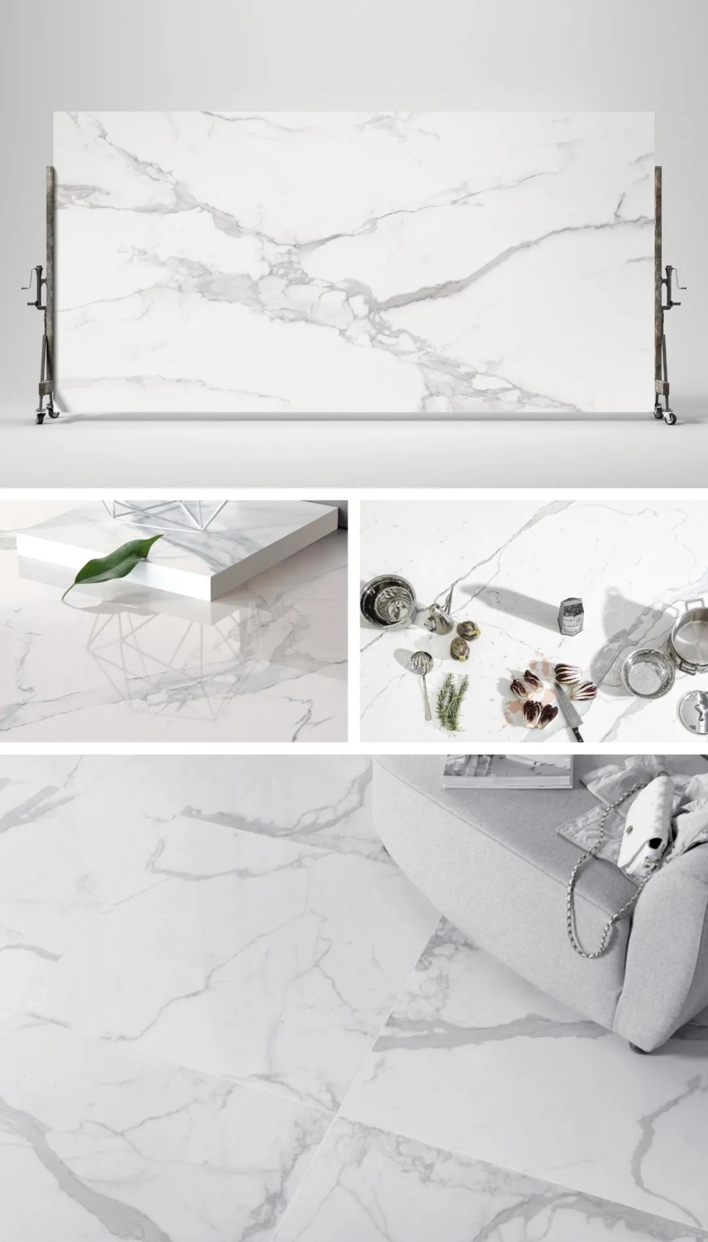 魚肚白等白色大理石裝飾應用--抵擋不住的極致誘惑