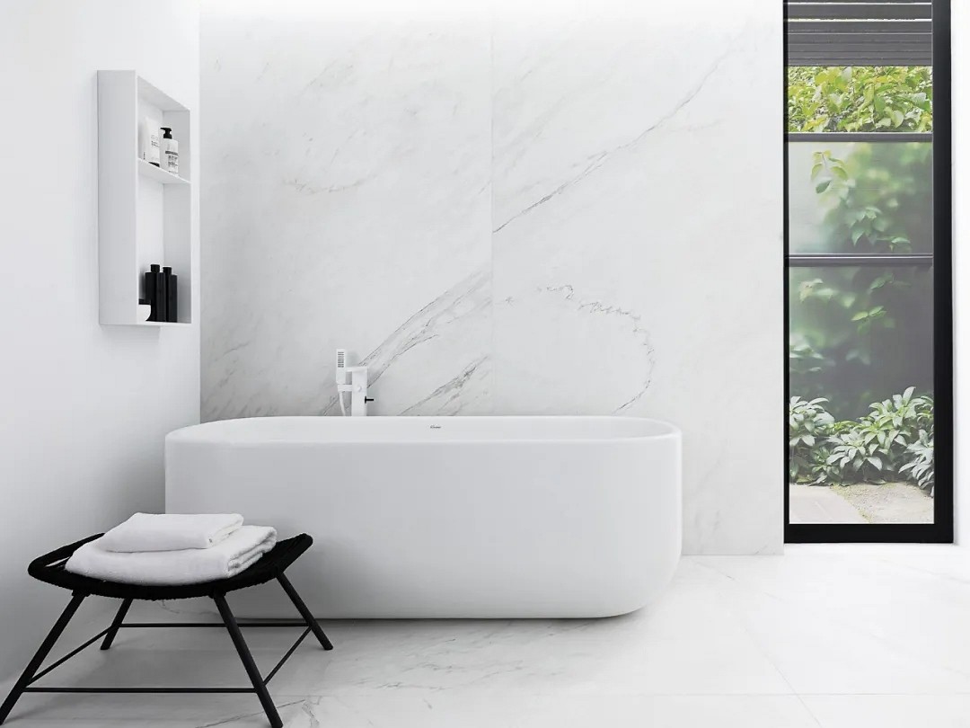 魚肚白等白色大理石裝飾應用--抵擋不住的極致誘惑