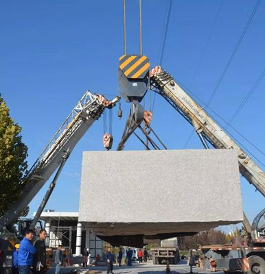 山東五蓮縣大型門牌石備受全國各地客戶青睞！