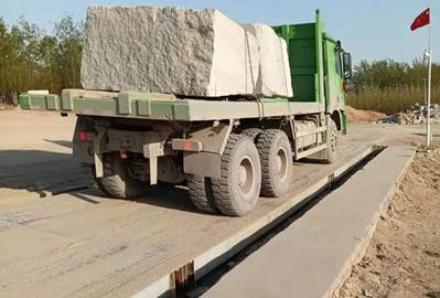 五蓮縣超限超載卸貨場正式啟用——助力石材物流業安全發展!