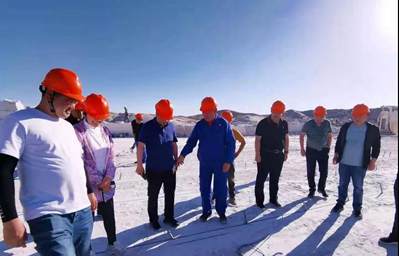 甘肅肅北縣積極推進馬鬃山經濟開發(fā)區(qū)石材產業(yè)園(金廟溝芨芨槽花崗巖礦區(qū))按期開工建設!