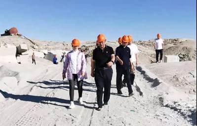 甘肅肅北縣積極推進馬鬃山經濟開發(fā)區(qū)石材產業(yè)園(金廟溝芨芨槽花崗巖礦區(qū))按期開工建設!