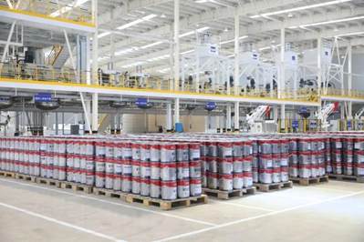 立邦新材華中區域生產基地項目一期在望城經開區銅官工業園正式投產