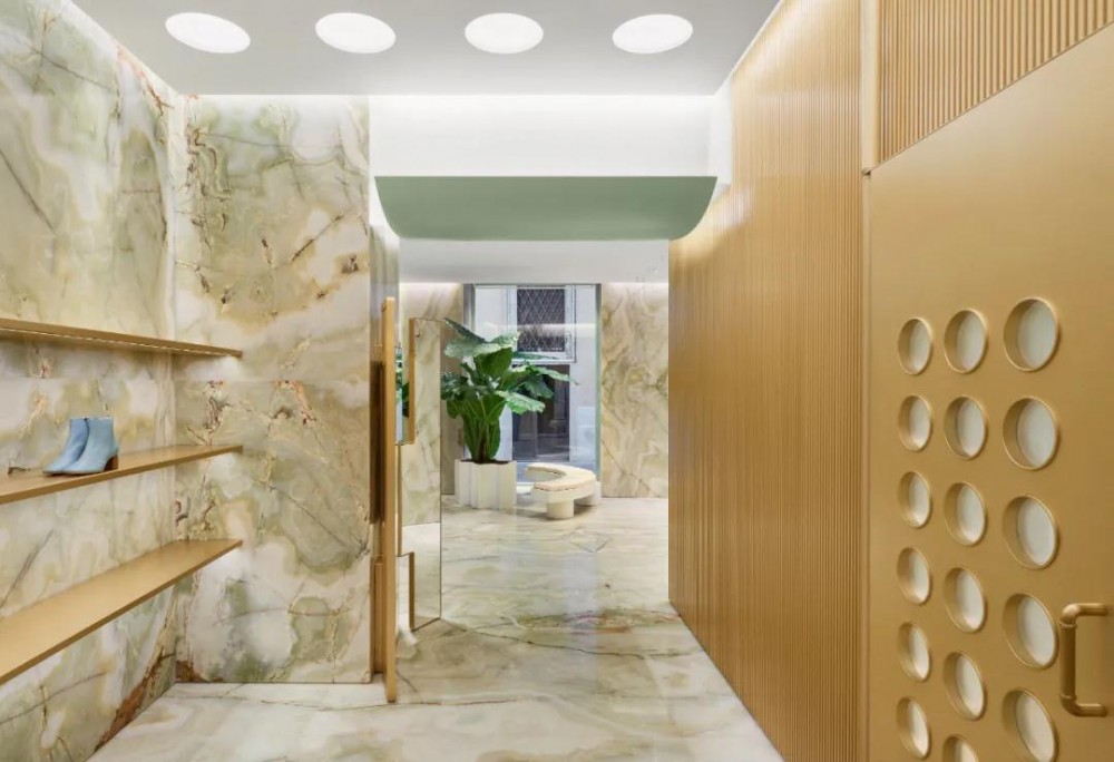 青玉(淺青玉)大理石案例 | 羅馬forte_forte門店