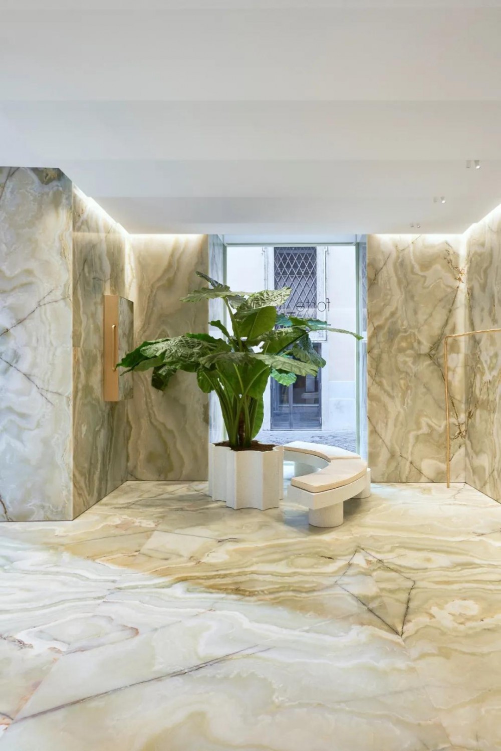 青玉(淺青玉)大理石案例 | 羅馬forte_forte門店