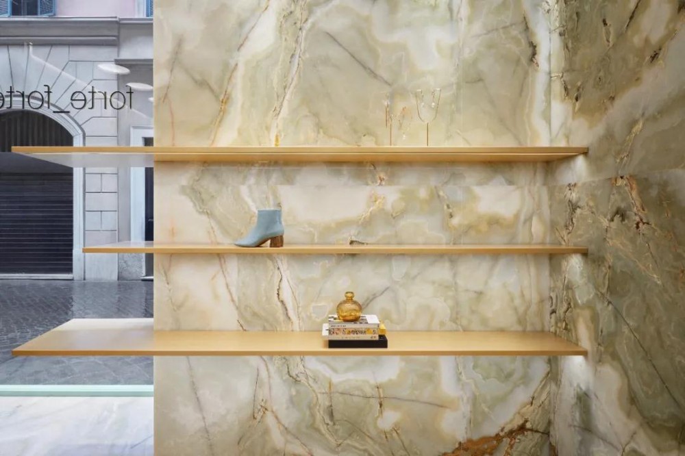 青玉(淺青玉)大理石案例 | 羅馬forte_forte門店