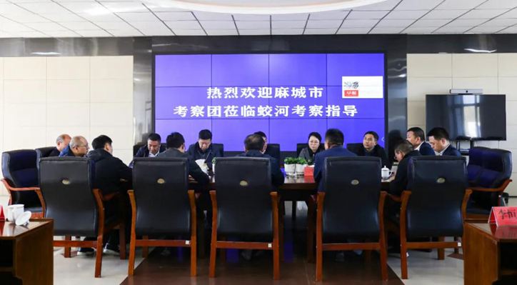 考察幾大知名花崗巖產(chǎn)區(qū)，把中部（麻城）石材產(chǎn)業(yè)園建成中國臨礦產(chǎn)業(yè)集群標(biāo)桿園區(qū)達(dá)成共識(shí)