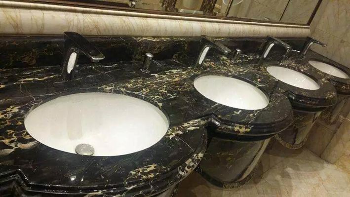 黑金花大理石-關(guān)鍵詞:富麗堂皇、華麗高貴、黑色奢華