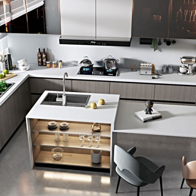 現代感奢華巖板 全屋定制 超薄巖板 廠家供應 全規格尺寸