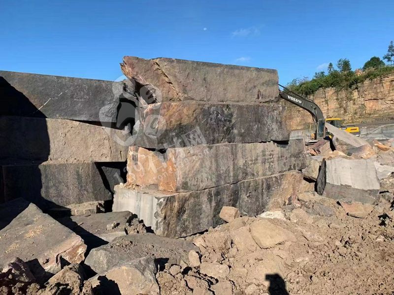 新礦中國黑石材礦廠一體直銷-【重慶彭水縣羽晨礦業】附黑石產品欣賞