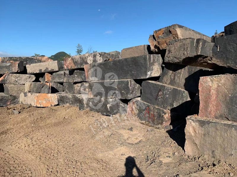 新礦中國黑石材礦廠一體直銷-【重慶彭水縣羽晨礦業】附黑石產品欣賞