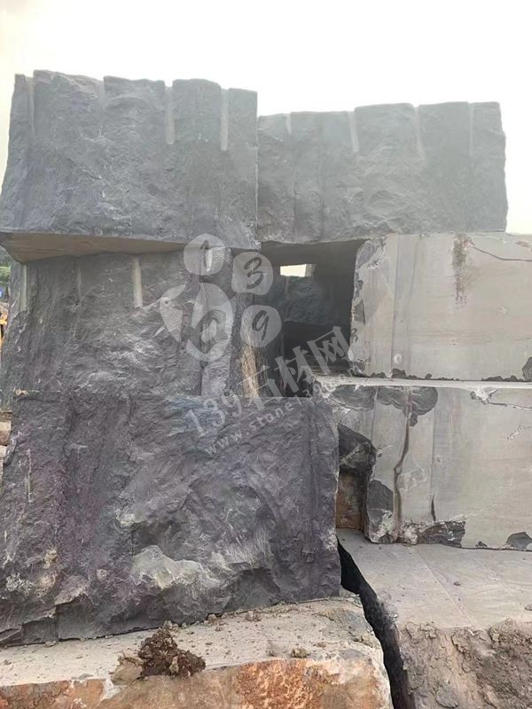 新礦中國黑石材礦廠一體直銷-【重慶彭水縣羽晨礦業】附黑石產品欣賞