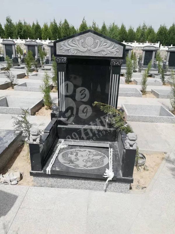 山西渾源山西黑墓碑石