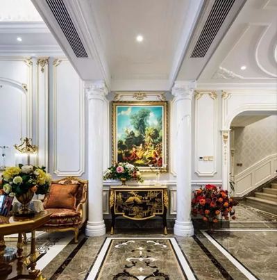 雅士白大理石的幾種礦口和級別介紹以及裝飾案例欣賞