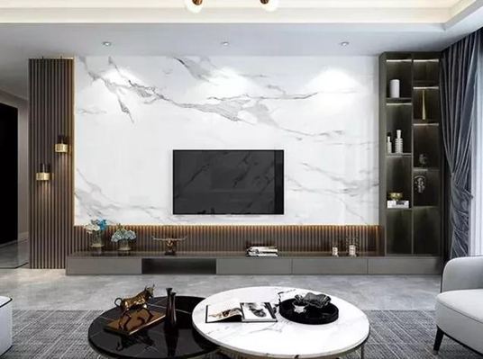 “懸空”石材背景墻怎么設(shè)計(jì)?怎么安裝?