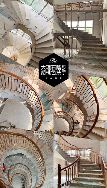 樓梯界的天花板-大理石樓梯欣賞 大理石樓梯