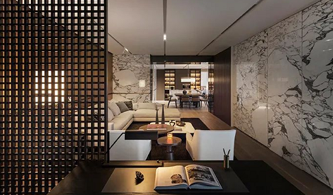 進(jìn)口意大利大花白大理石(老礦大花白和山水紋大花白)圖文介紹 意大利大花白大理石