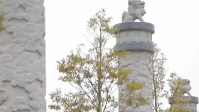 縣委書(shū)記不顧縣情,12根大理石柱耗資1200萬(wàn) 大理石龍柱