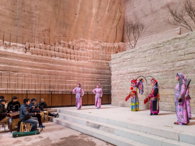 【石材礦山文化】浙江縉云石宕,千年采石場化身洞天舞臺(tái) 浙江千年采石場舞臺(tái) 石材礦山文化