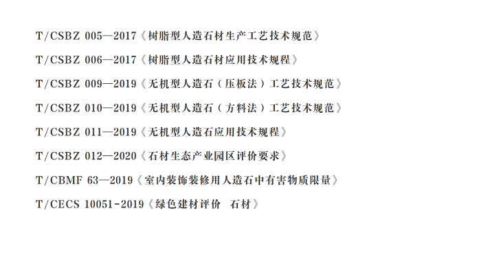 周俊興專家分享|我國人造石標準發展歷程 人造石標準