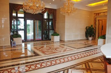 環球石材別墅大理石拼花案例