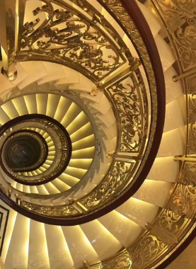 大理石旋轉(zhuǎn)樓梯如何報價 大理石旋轉(zhuǎn)樓梯