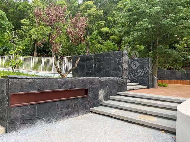 中國(guó)黑石材(重慶礦)裝飾案例