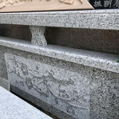 紫藍花異形欄桿護欄應用