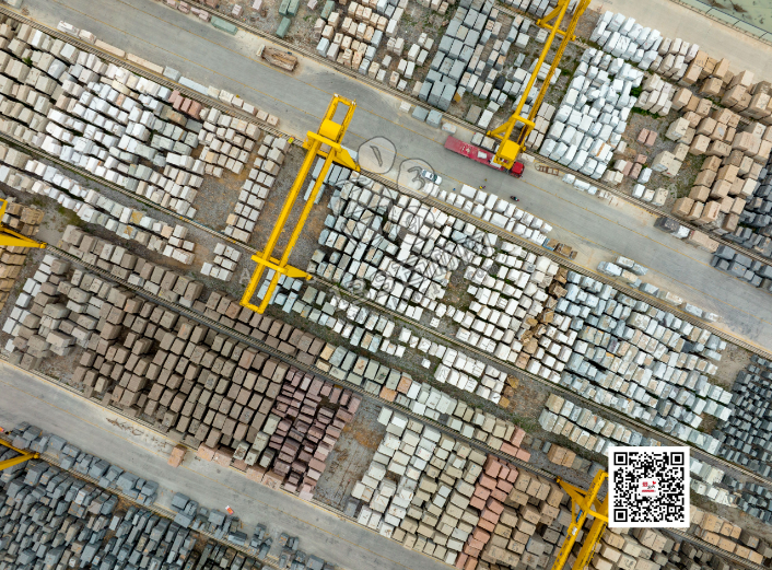 南安市上半年工業生產有所放緩,石材行業實現產值474.06億元 水頭石材荒料堆