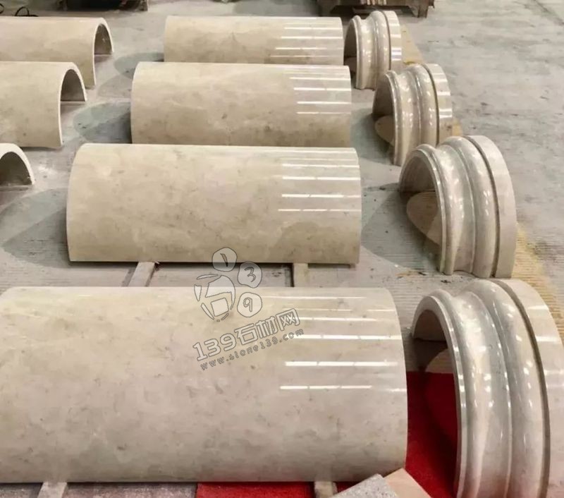 奧特曼米黃大理石羅馬背景墻排版過(guò)程賞析!