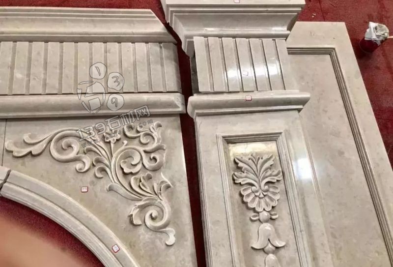 奧特曼米黃大理石羅馬背景墻排版過(guò)程賞析!