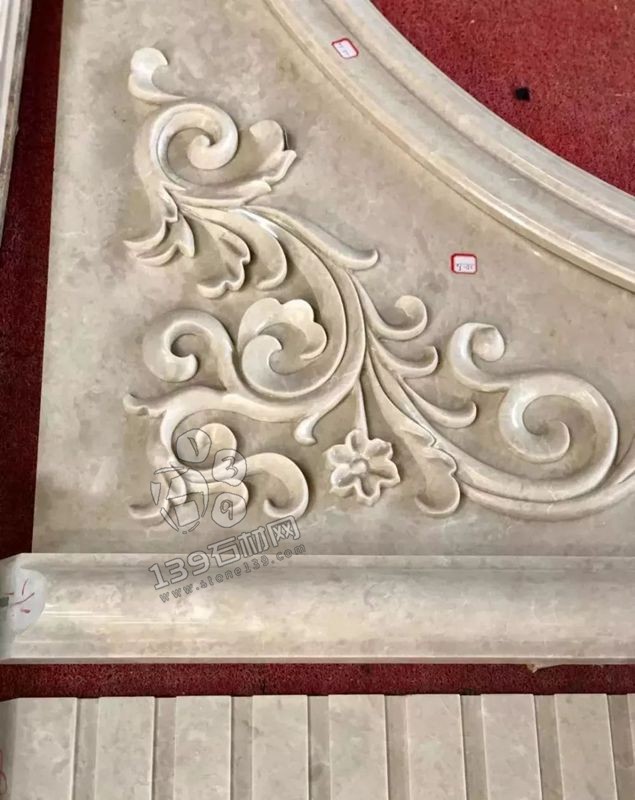 奧特曼米黃大理石羅馬背景墻排版過(guò)程賞析!