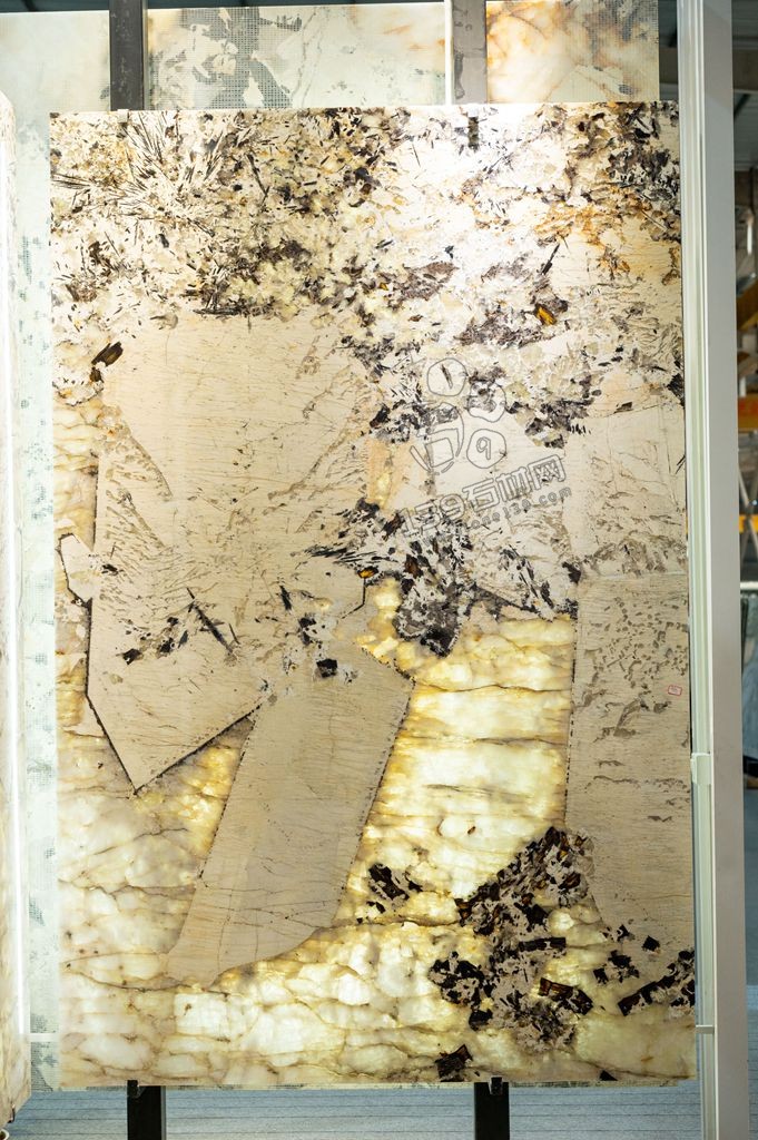 水頭奢石大板背景墻批發