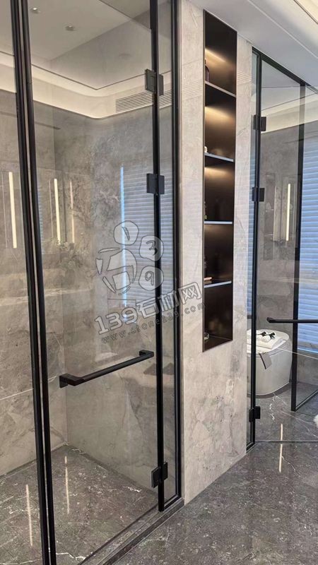 大平層精裝大理石地面鑫爵灰應(yīng)用案例