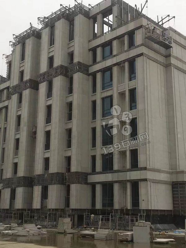 河南珍珠白麻花崗巖