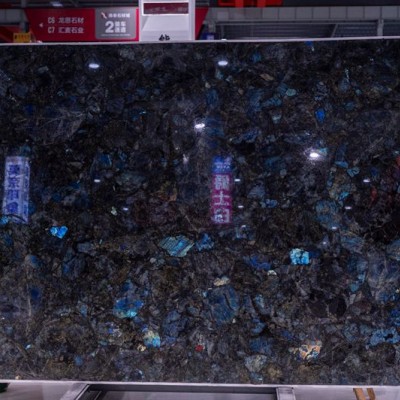 藍翡翠奢石大板